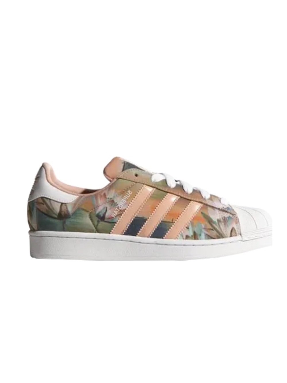 Adidas Superstar Farm Curso d'Agua Women's Dust Pink Satin Sneakers